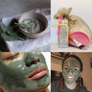 Tres Monkey's Green Tea Clay Mask