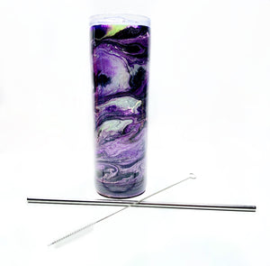 Tres Monkey's Custom Marble Tumblers