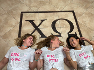 Tres Monkey's Sorority Big, Little, G Big  Fun T-Shirts