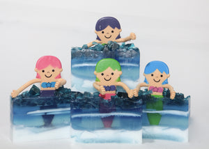 Tres Monkey's Mermaid Soap