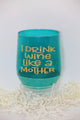 Stemless Wine Glass