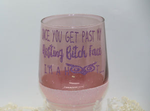 Stemless Wine Glass