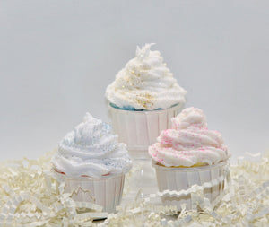 Set of 12 Mini Cupcakes Soap Bath Bombs