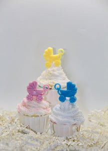 Set of 12 Mini Cupcakes Soap Bath Bombs