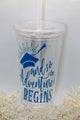 Tres Monkey's Fun Tumblers