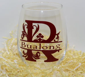 Stemless Wine Glass