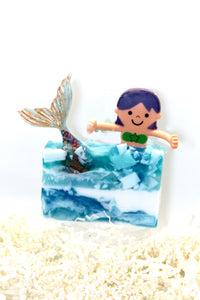 Tres Monkey's Mermaid Soap