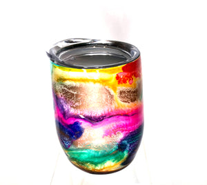 Tres Monkey's Custom Marble Tumblers